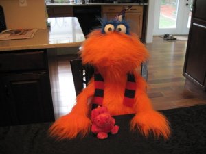 Ditto and Madame Jasmine at home