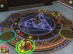 Digby fighting giant spiders