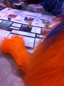 Ditto plays Dragon Dice at PAX East