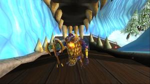 Ditto disguised as a raven inside the Dragon Gate!